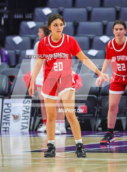 Thumbnail 3 in Wheatland vs. East Nicolaus (At Golden 1 Center) photogallery.