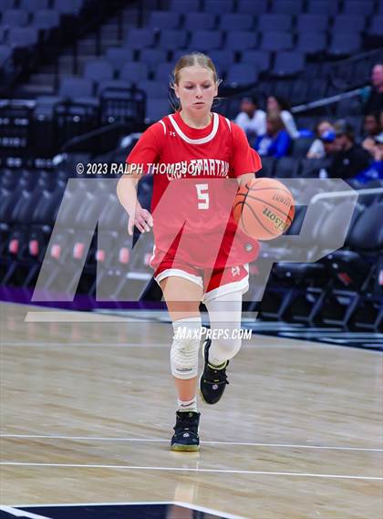 Thumbnail 3 in Wheatland vs. East Nicolaus (At Golden 1 Center) photogallery.