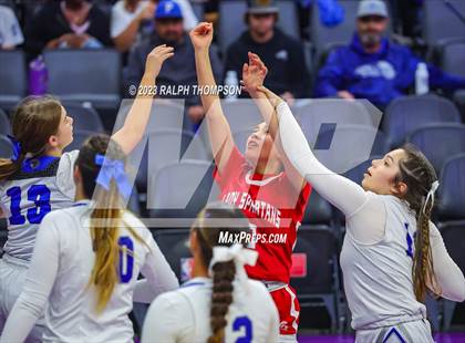 Thumbnail 1 in Wheatland vs. East Nicolaus (At Golden 1 Center) photogallery.