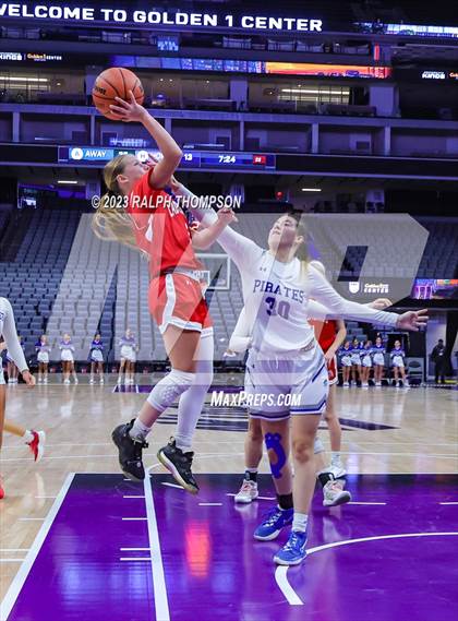 Thumbnail 1 in Wheatland vs. East Nicolaus (At Golden 1 Center) photogallery.