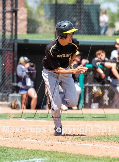 Thumbnail 2 in Caliche vs. Dove Creek (CHSAA 1A Final) photogallery.
