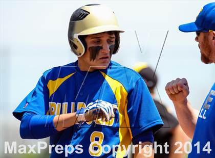 Thumbnail 2 in Caliche vs. Dove Creek (CHSAA 1A Final) photogallery.