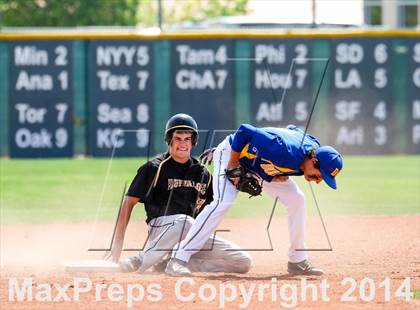 Thumbnail 1 in Caliche vs. Dove Creek (CHSAA 1A Final) photogallery.