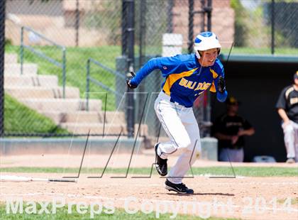 Thumbnail 3 in Caliche vs. Dove Creek (CHSAA 1A Final) photogallery.