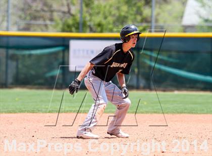 Thumbnail 2 in Caliche vs. Dove Creek (CHSAA 1A Final) photogallery.