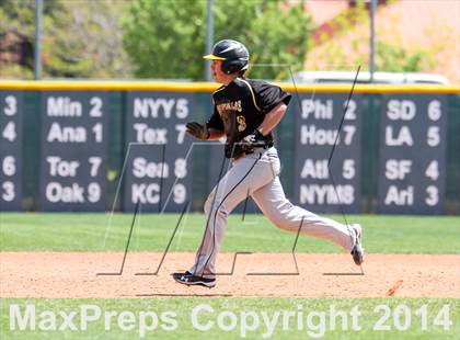 Thumbnail 2 in Caliche vs. Dove Creek (CHSAA 1A Final) photogallery.