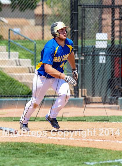 Thumbnail 2 in Caliche vs. Dove Creek (CHSAA 1A Final) photogallery.