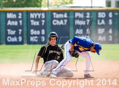 Thumbnail 2 in Caliche vs. Dove Creek (CHSAA 1A Final) photogallery.
