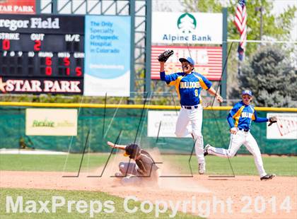 Thumbnail 2 in Caliche vs. Dove Creek (CHSAA 1A Final) photogallery.