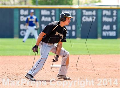 Thumbnail 2 in Caliche vs. Dove Creek (CHSAA 1A Final) photogallery.