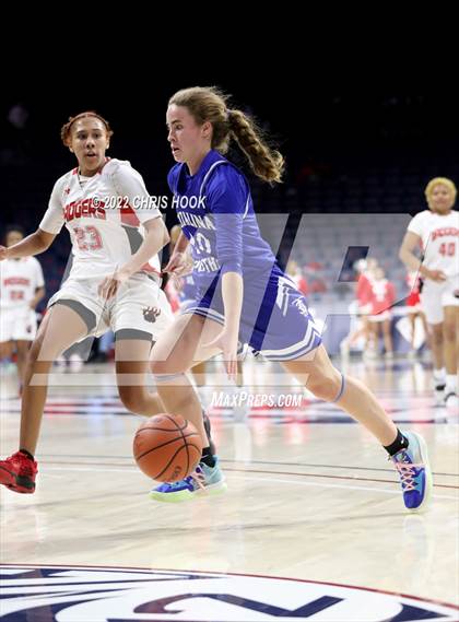 Thumbnail 1 in Catalina Foothills vs Tucson High Magnet School (MLK Basketball Classic) photogallery.
