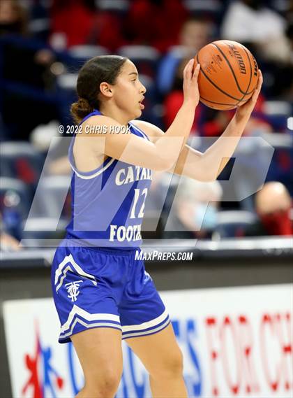 Thumbnail 1 in Catalina Foothills vs Tucson High Magnet School (MLK Basketball Classic) photogallery.