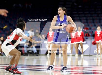 Thumbnail 1 in Catalina Foothills vs Tucson High Magnet School (MLK Basketball Classic) photogallery.