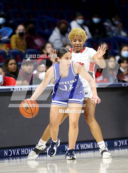 Thumbnail 1 in Catalina Foothills vs Tucson High Magnet School (MLK Basketball Classic) photogallery.