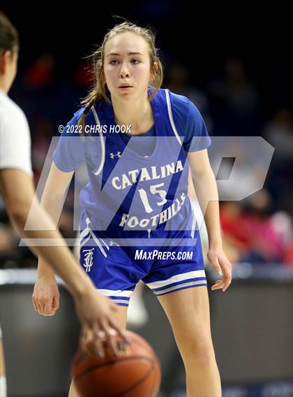 Thumbnail 1 in Catalina Foothills vs Tucson High Magnet School (MLK Basketball Classic) photogallery.