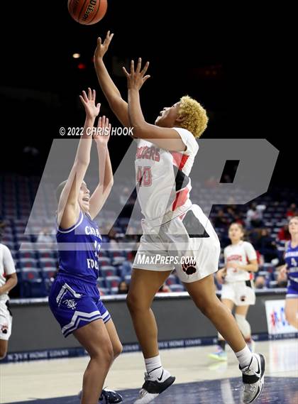 Thumbnail 3 in Catalina Foothills vs Tucson High Magnet School (MLK Basketball Classic) photogallery.