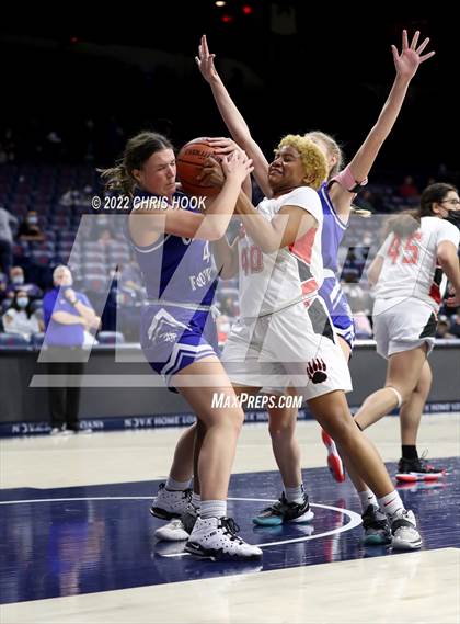 Thumbnail 3 in Catalina Foothills vs Tucson High Magnet School (MLK Basketball Classic) photogallery.