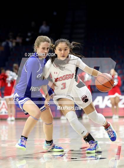 Thumbnail 1 in Catalina Foothills vs Tucson High Magnet School (MLK Basketball Classic) photogallery.