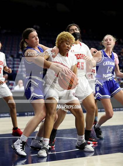 Thumbnail 1 in Catalina Foothills vs Tucson High Magnet School (MLK Basketball Classic) photogallery.
