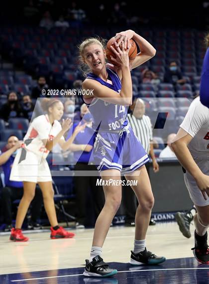 Thumbnail 1 in Catalina Foothills vs Tucson High Magnet School (MLK Basketball Classic) photogallery.