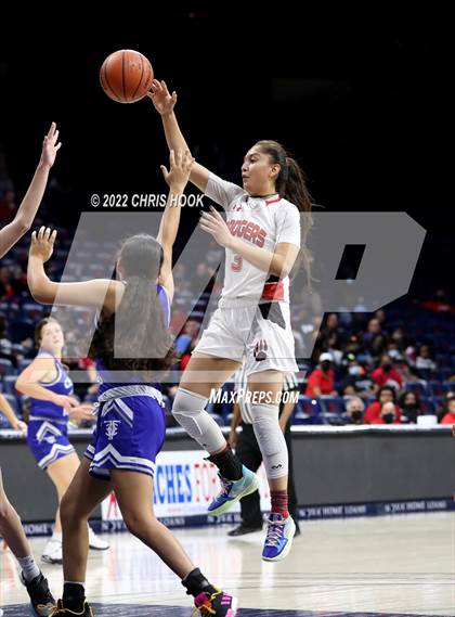 Thumbnail 3 in Catalina Foothills vs Tucson High Magnet School (MLK Basketball Classic) photogallery.