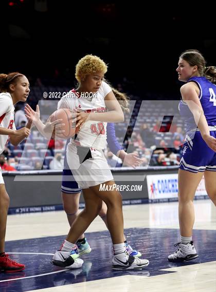 Thumbnail 3 in Catalina Foothills vs Tucson High Magnet School (MLK Basketball Classic) photogallery.