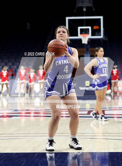Thumbnail 3 in Catalina Foothills vs Tucson High Magnet School (MLK Basketball Classic) photogallery.