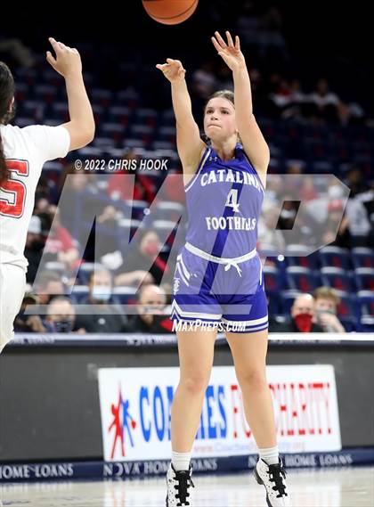 Thumbnail 3 in Catalina Foothills vs Tucson High Magnet School (MLK Basketball Classic) photogallery.