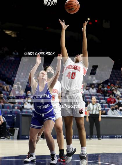 Thumbnail 1 in Catalina Foothills vs Tucson High Magnet School (MLK Basketball Classic) photogallery.