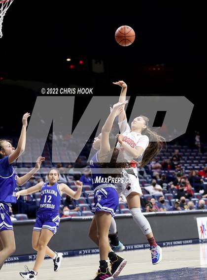 Thumbnail 1 in Catalina Foothills vs Tucson High Magnet School (MLK Basketball Classic) photogallery.