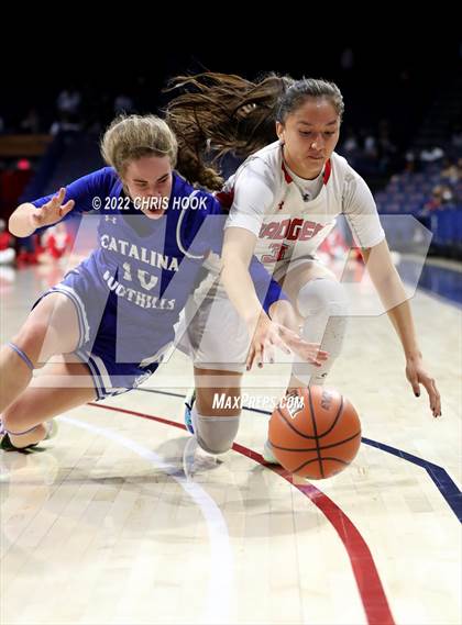 Thumbnail 2 in Catalina Foothills vs Tucson High Magnet School (MLK Basketball Classic) photogallery.