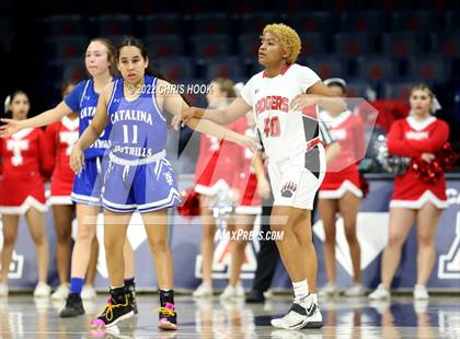 Thumbnail 1 in Catalina Foothills vs Tucson High Magnet School (MLK Basketball Classic) photogallery.