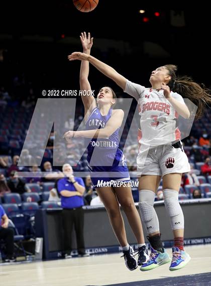 Thumbnail 2 in Catalina Foothills vs Tucson High Magnet School (MLK Basketball Classic) photogallery.