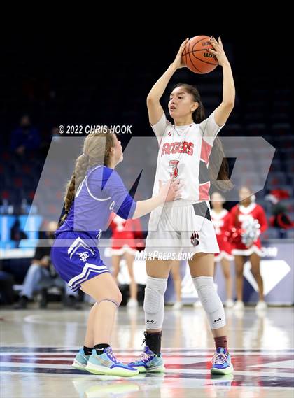 Thumbnail 1 in Catalina Foothills vs Tucson High Magnet School (MLK Basketball Classic) photogallery.