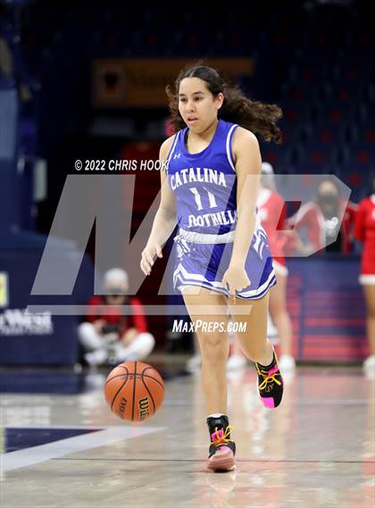 Thumbnail 3 in Catalina Foothills vs Tucson High Magnet School (MLK Basketball Classic) photogallery.