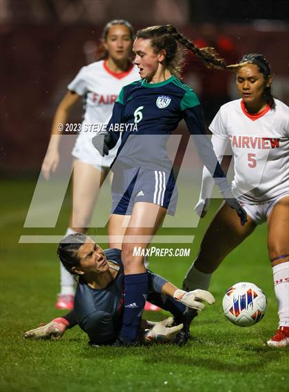 Thumbnail 1 in ThunderRidge vs. Fairview (CHSAA 5A Semi-Final) photogallery.
