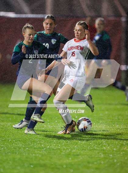 Thumbnail 1 in ThunderRidge vs. Fairview (CHSAA 5A Semi-Final) photogallery.
