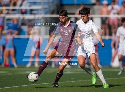Thumbnail 1 in Palestine vs Lumberton (UIL 4A Soccer Semifinal) photogallery.