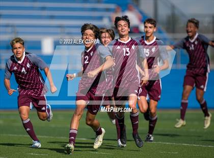 Thumbnail 3 in Palestine vs Lumberton (UIL 4A Soccer Semifinal) photogallery.