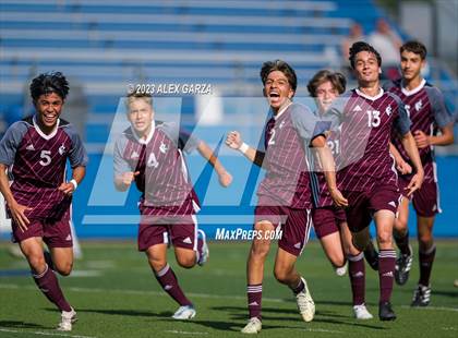 Thumbnail 1 in Palestine vs Lumberton (UIL 4A Soccer Semifinal) photogallery.