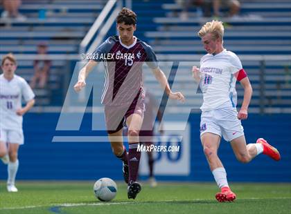 Thumbnail 3 in Palestine vs Lumberton (UIL 4A Soccer Semifinal) photogallery.