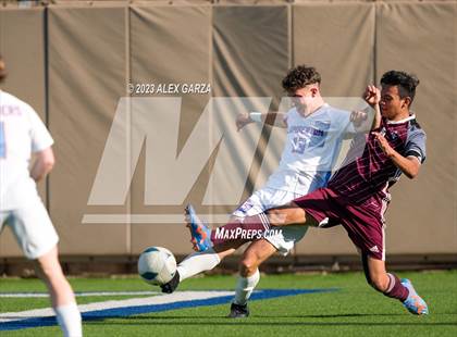 Thumbnail 2 in Palestine vs Lumberton (UIL 4A Soccer Semifinal) photogallery.