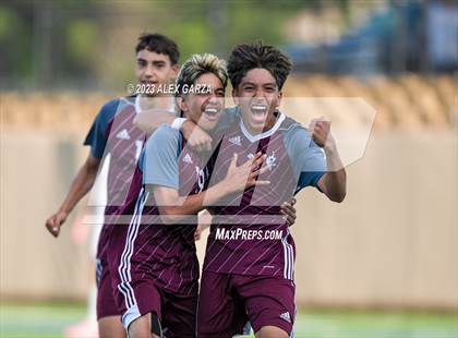 Thumbnail 2 in Palestine vs Lumberton (UIL 4A Soccer Semifinal) photogallery.