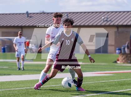 Thumbnail 2 in Palestine vs Lumberton (UIL 4A Soccer Semifinal) photogallery.