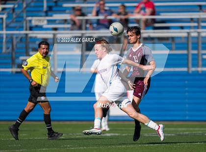 Thumbnail 2 in Palestine vs Lumberton (UIL 4A Soccer Semifinal) photogallery.
