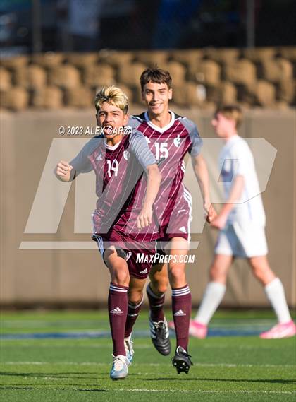 Thumbnail 1 in Palestine vs Lumberton (UIL 4A Soccer Semifinal) photogallery.