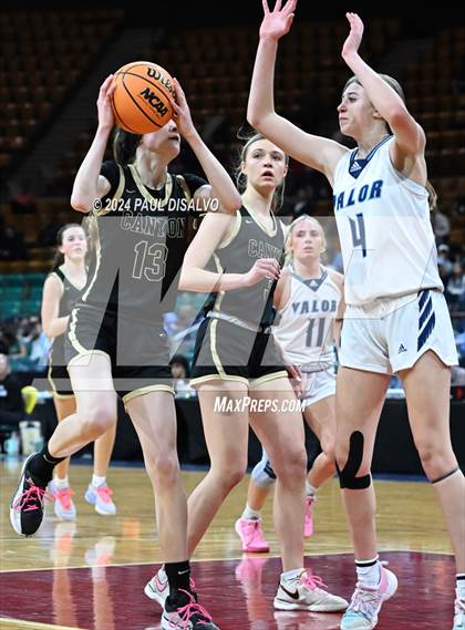 Thumbnail 2 in Rock Canyon vs. Valor Christian (CHSAA 6A Great 8) photogallery.