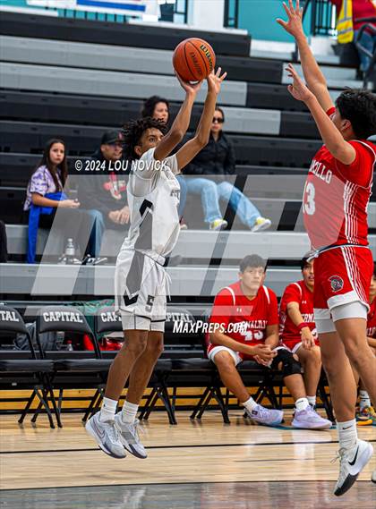 Thumbnail 3 in Aztec vs. Bernalillo ( Al Armendariz Tournament at Capital ) photogallery.