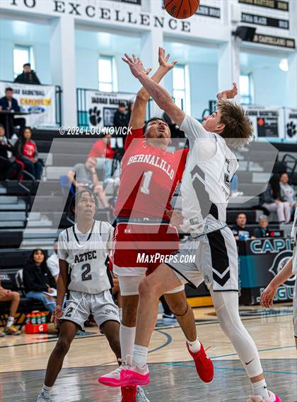 Thumbnail 3 in Aztec vs. Bernalillo ( Al Armendariz Tournament at Capital ) photogallery.