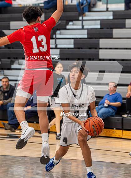 Thumbnail 3 in Aztec vs. Bernalillo ( Al Armendariz Tournament at Capital ) photogallery.